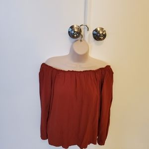 Sanctuary Open and Off Shoulder Top XS